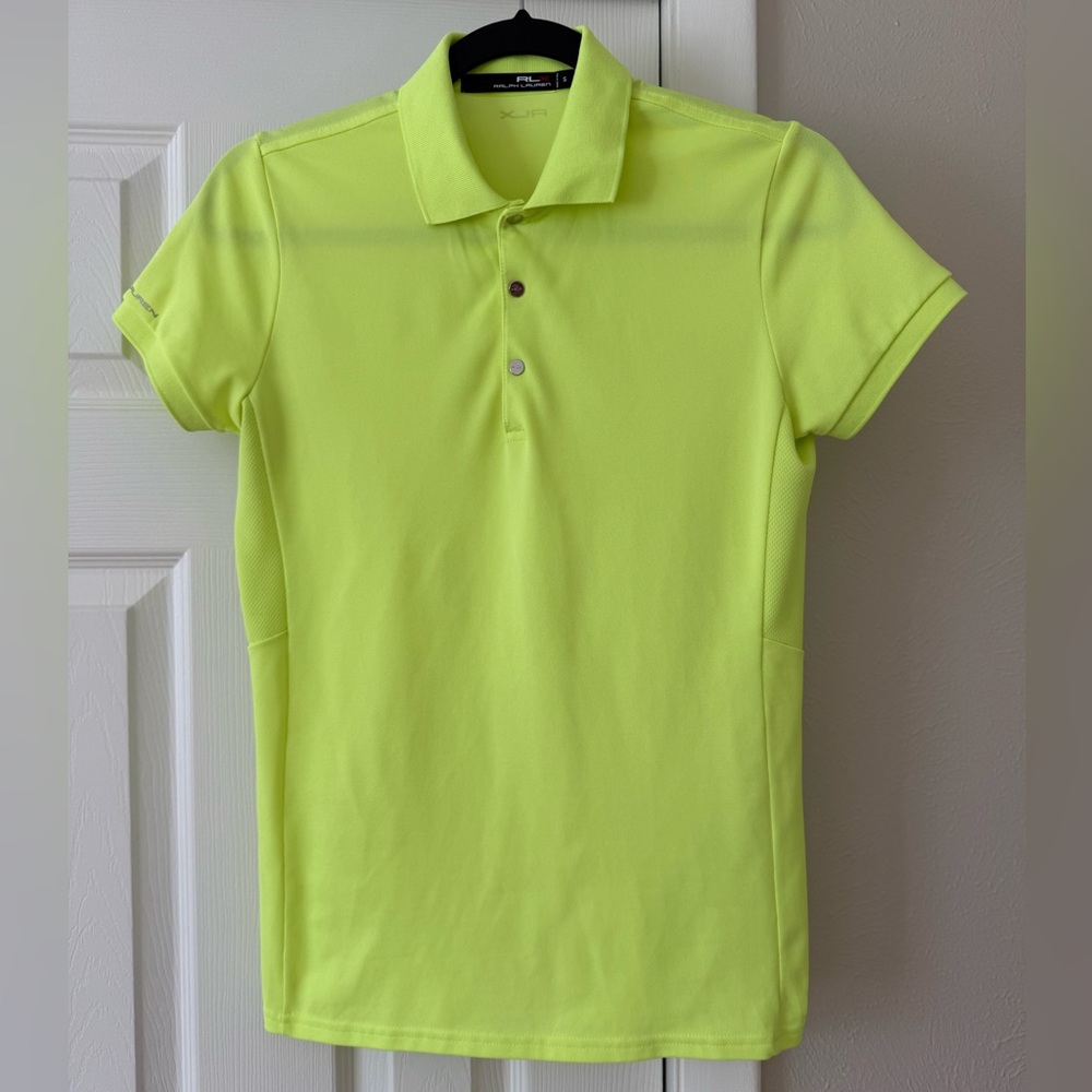 RLX Ralph Lauren Tailored Fit Piqué Polo Shirt size Small